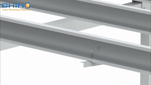 双重价值,一棚到位 | 晨科四立柱车棚光伏支架系统